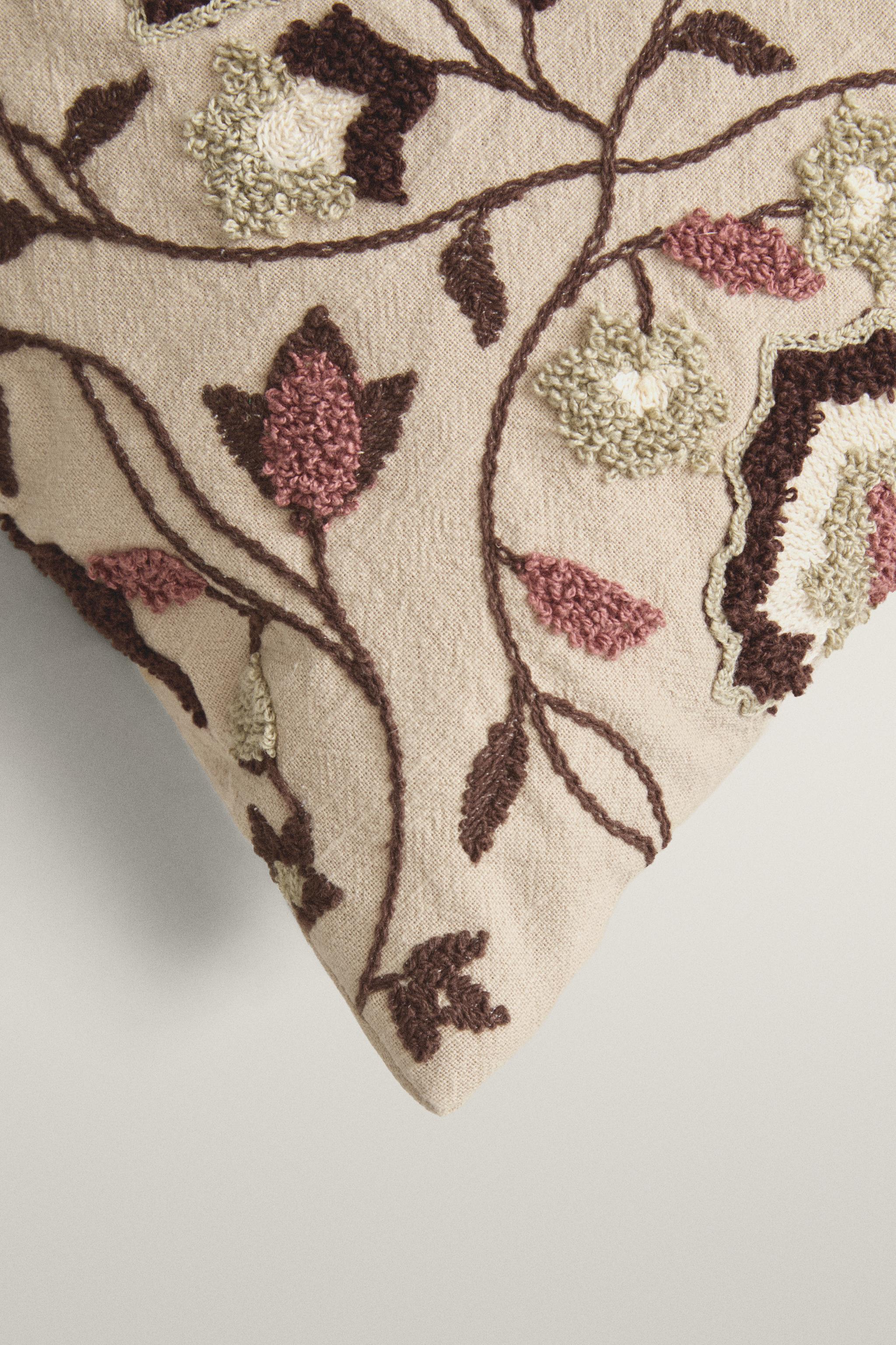 TUFTED THROW PILLOW COVER