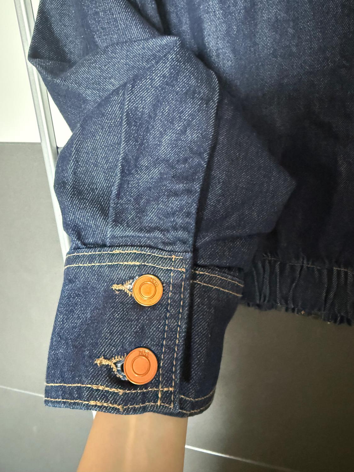 Z1975 DENIM BOMBER JACKET - Image 6