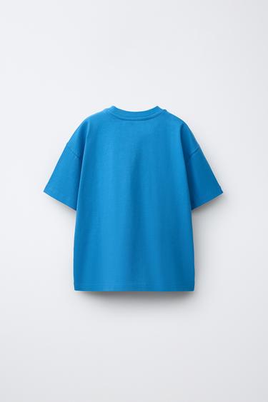 PLAIN T-SHIRT - Bluish by Zara - Image 1