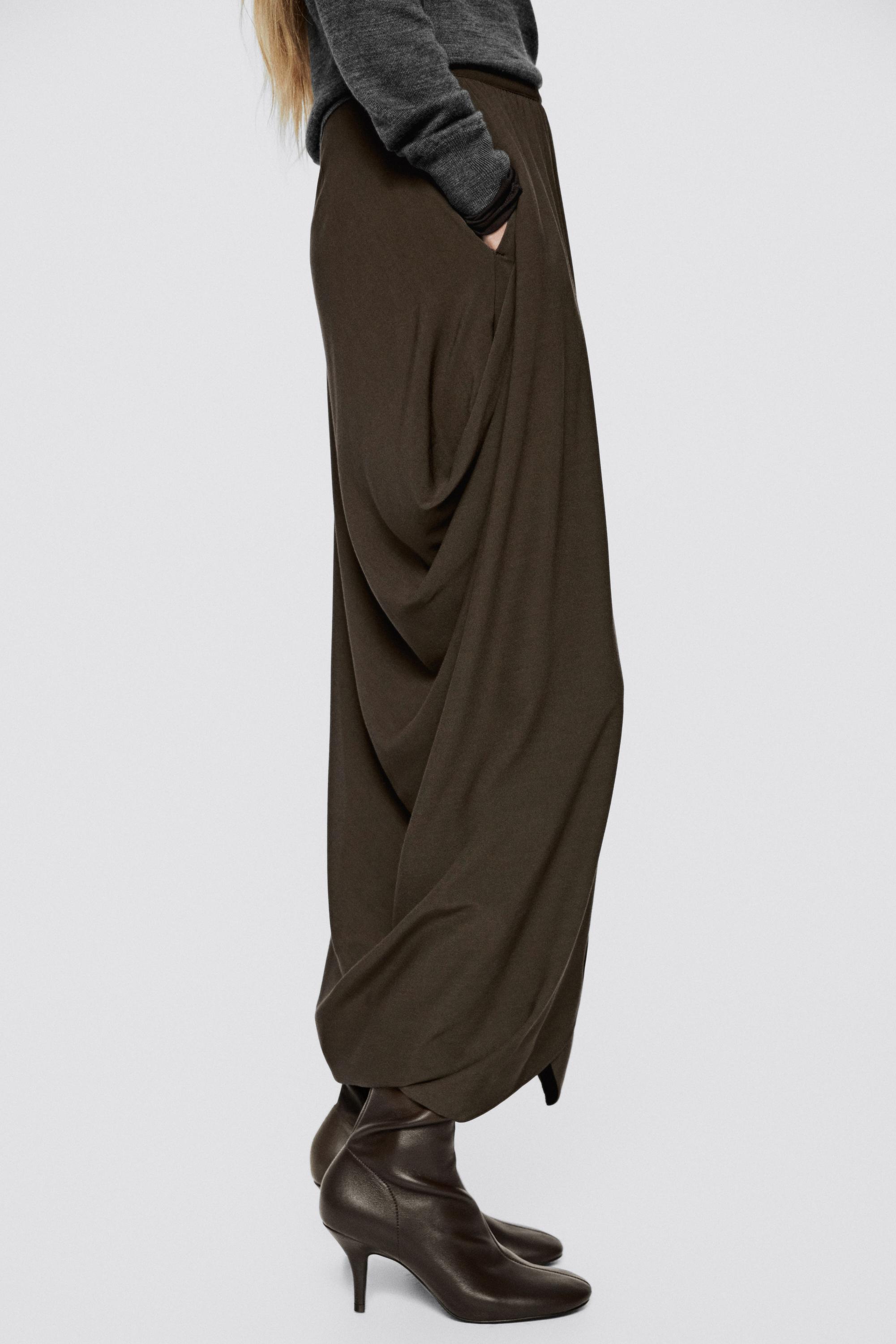 Flowy asymmetric midi skirt - LIMITED EDITION