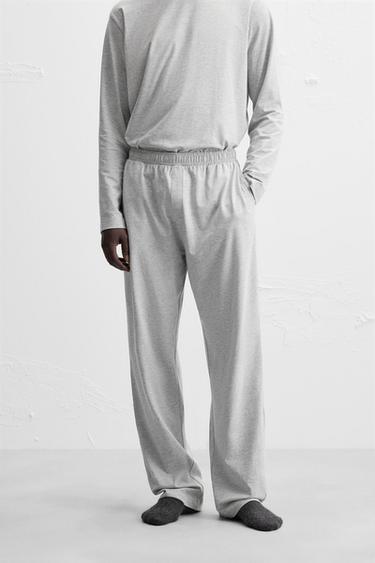 PACK OF BASIC PYJAMAS - Grey marl by Zara - Image 4