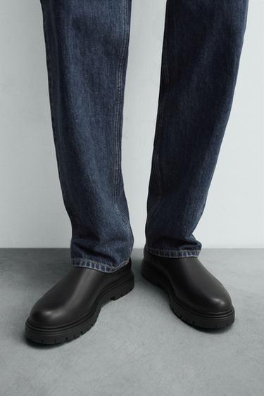 BOTTINES CHELSEA ÉPAISSES - Noir de Zara - Image 2