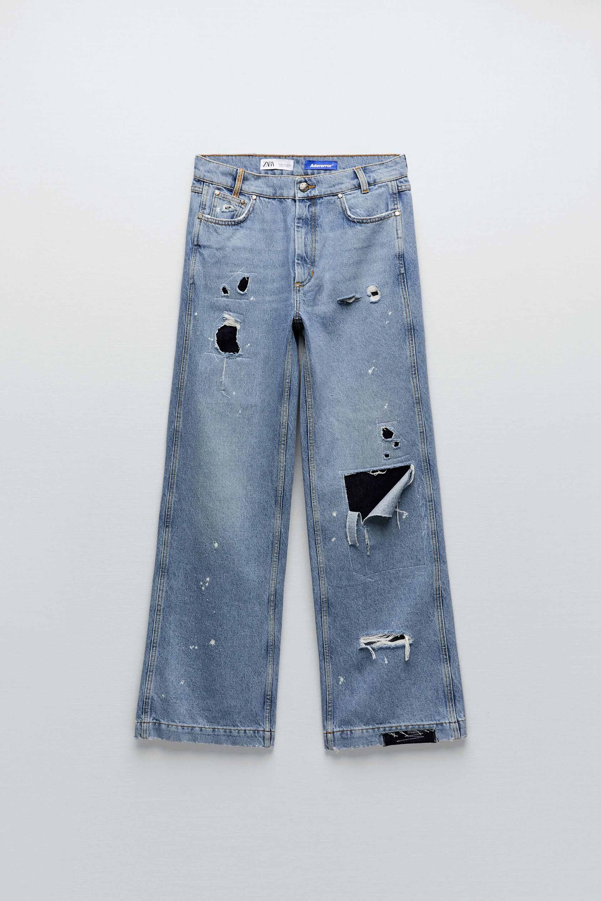 ADERERROR PATCHWORK JEANS - Blue | ZARA Spain