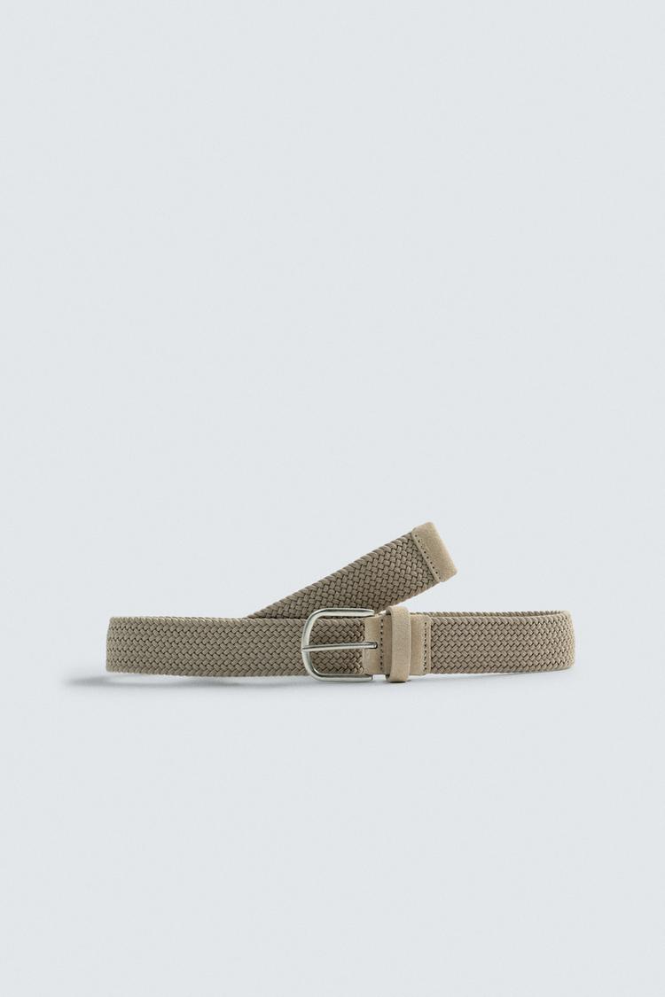 ZARA BRAIDED STRETCH BELT