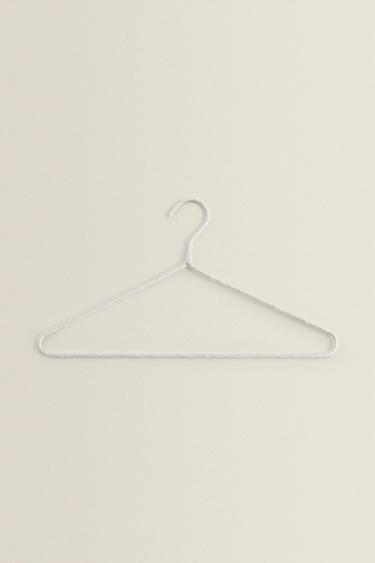 CINTRE BEIGE COTON ET LIN (LOT DE 4) - Beige clair de Zara - Image 0