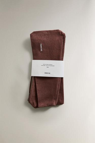 SHOE STORAGE BAG (PACK OF 2) - Brown by Zara - Image 4