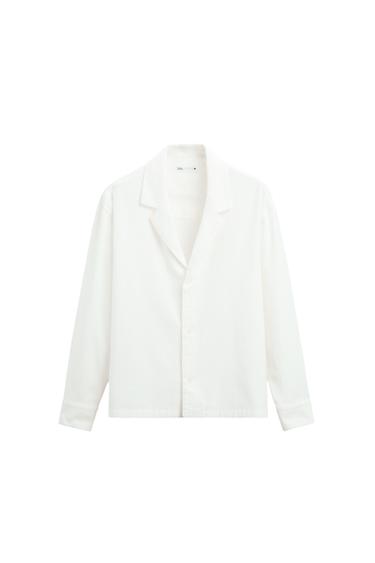 TEXTURED COTTON SHIRT