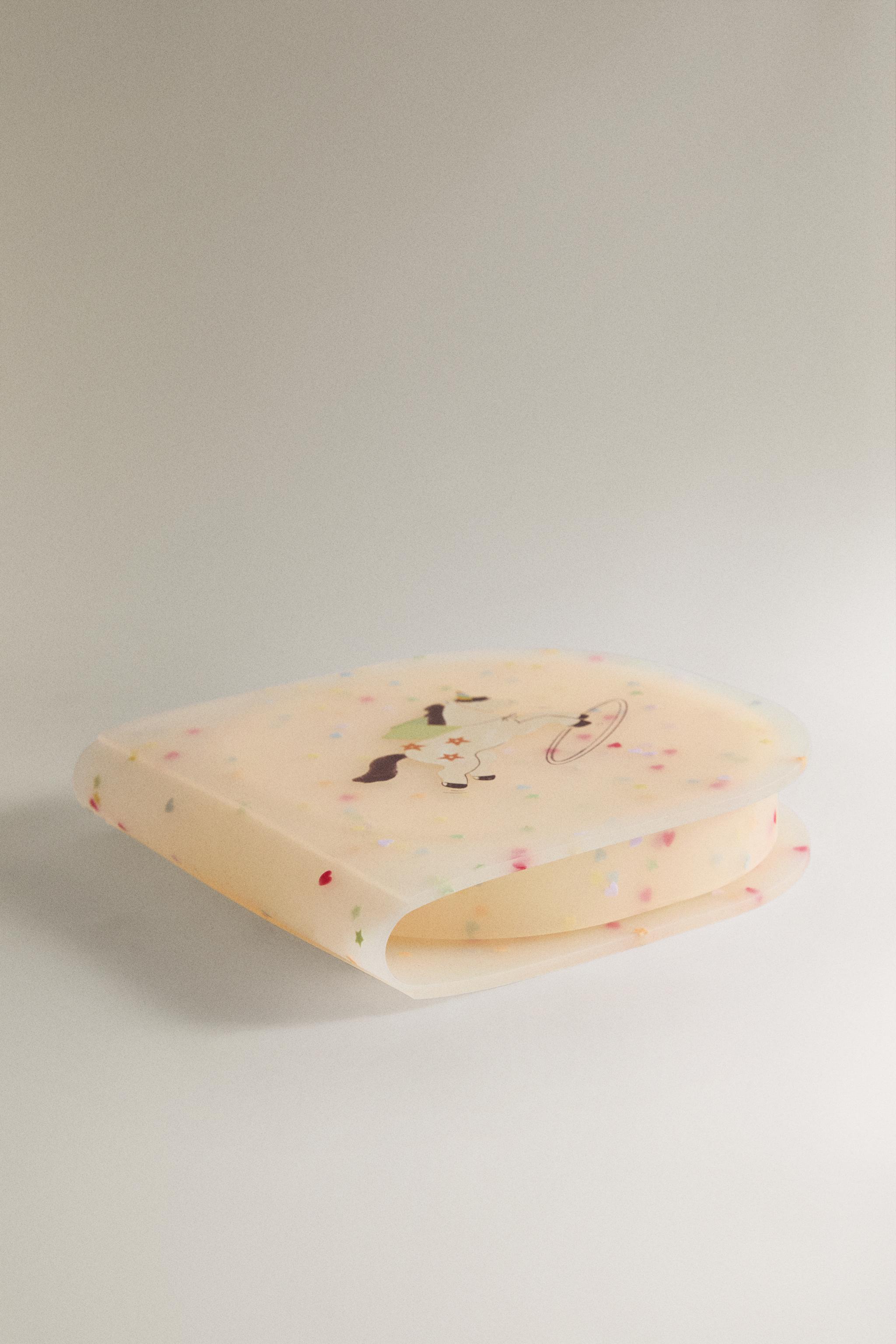 Zara KIDS' SILICONE UNICORN LUNCH BOX — фото 2