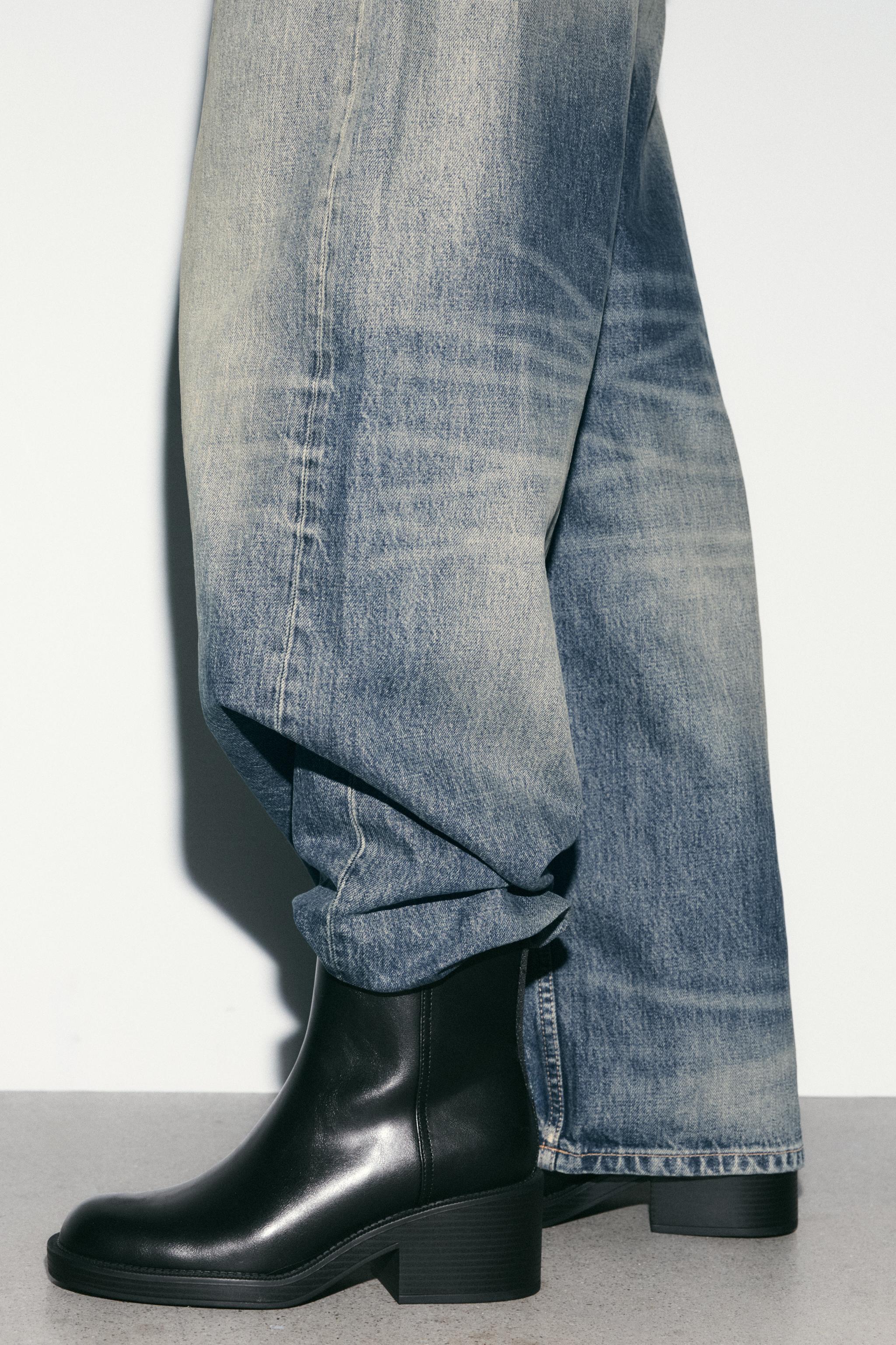 BLOCK HEEL ANKLE BOOTS