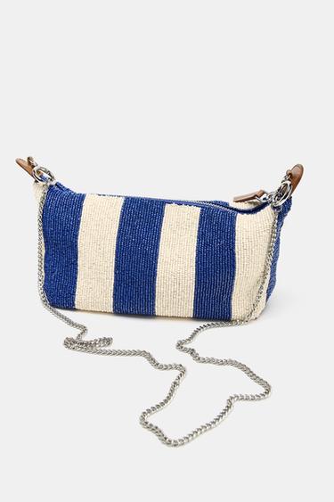 SAC BRODÉ FANTAISIE - Bleu de Zara - Image 4