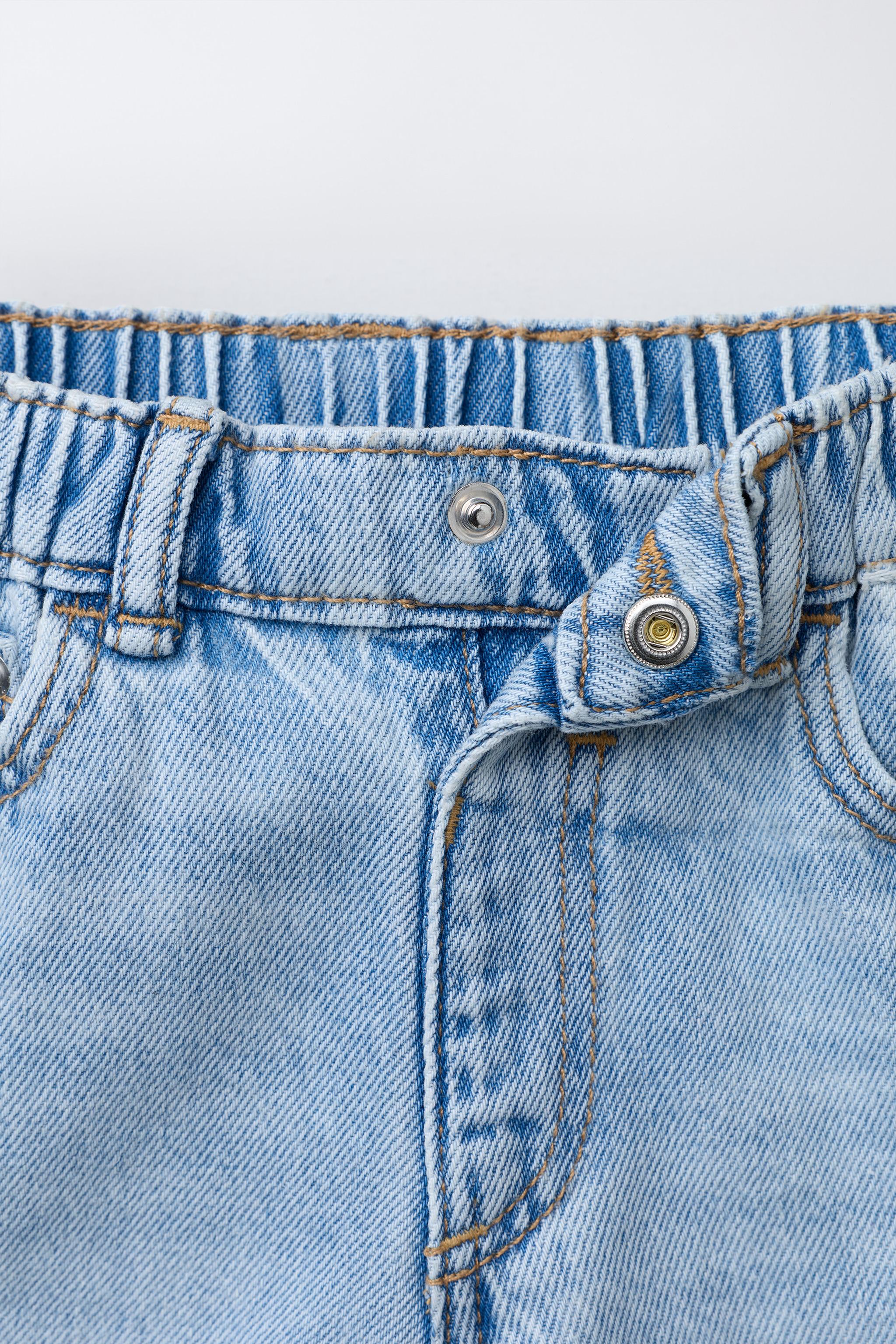 BERMUDA EN JEAN BAGGY
