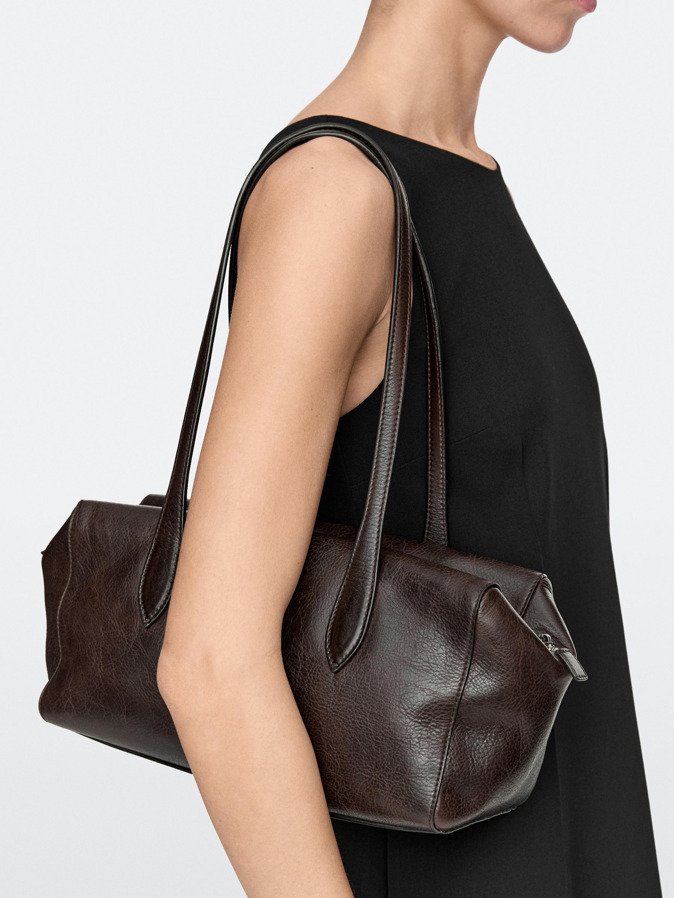 Sac cartable west en cuir nappa
