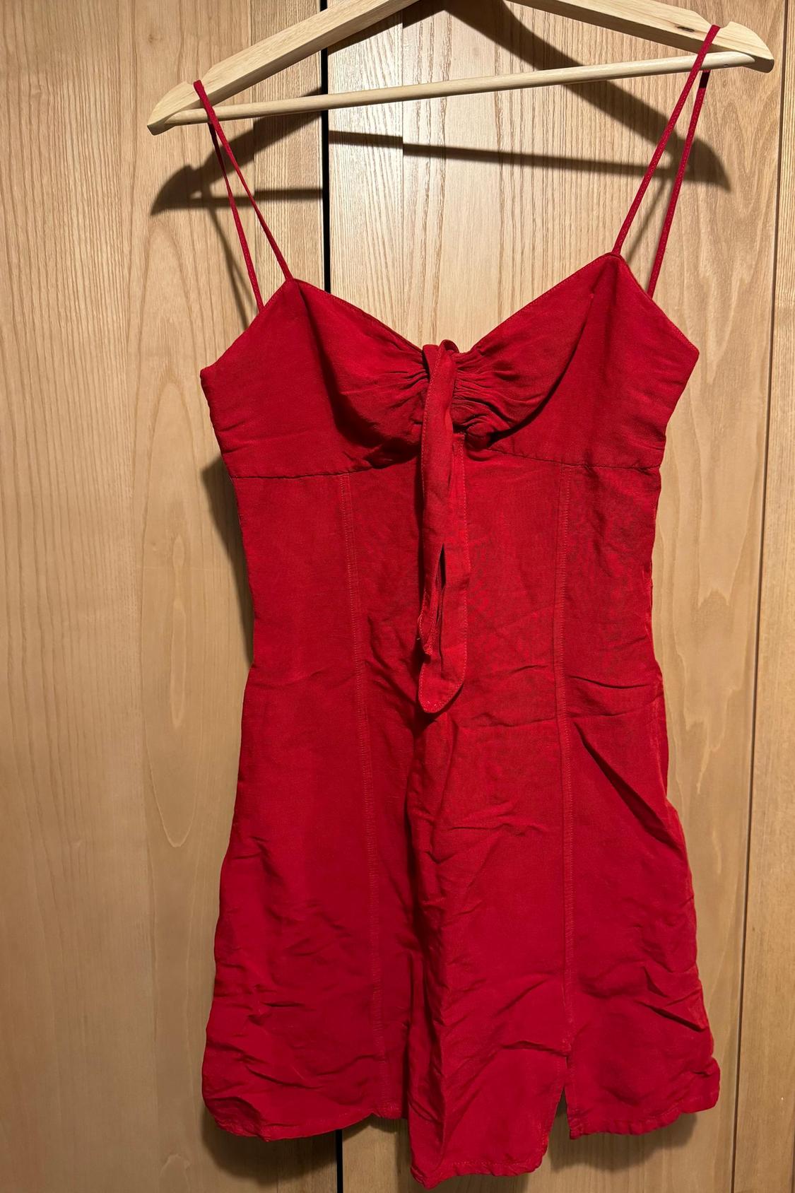 MINI DRESS WITH BOW