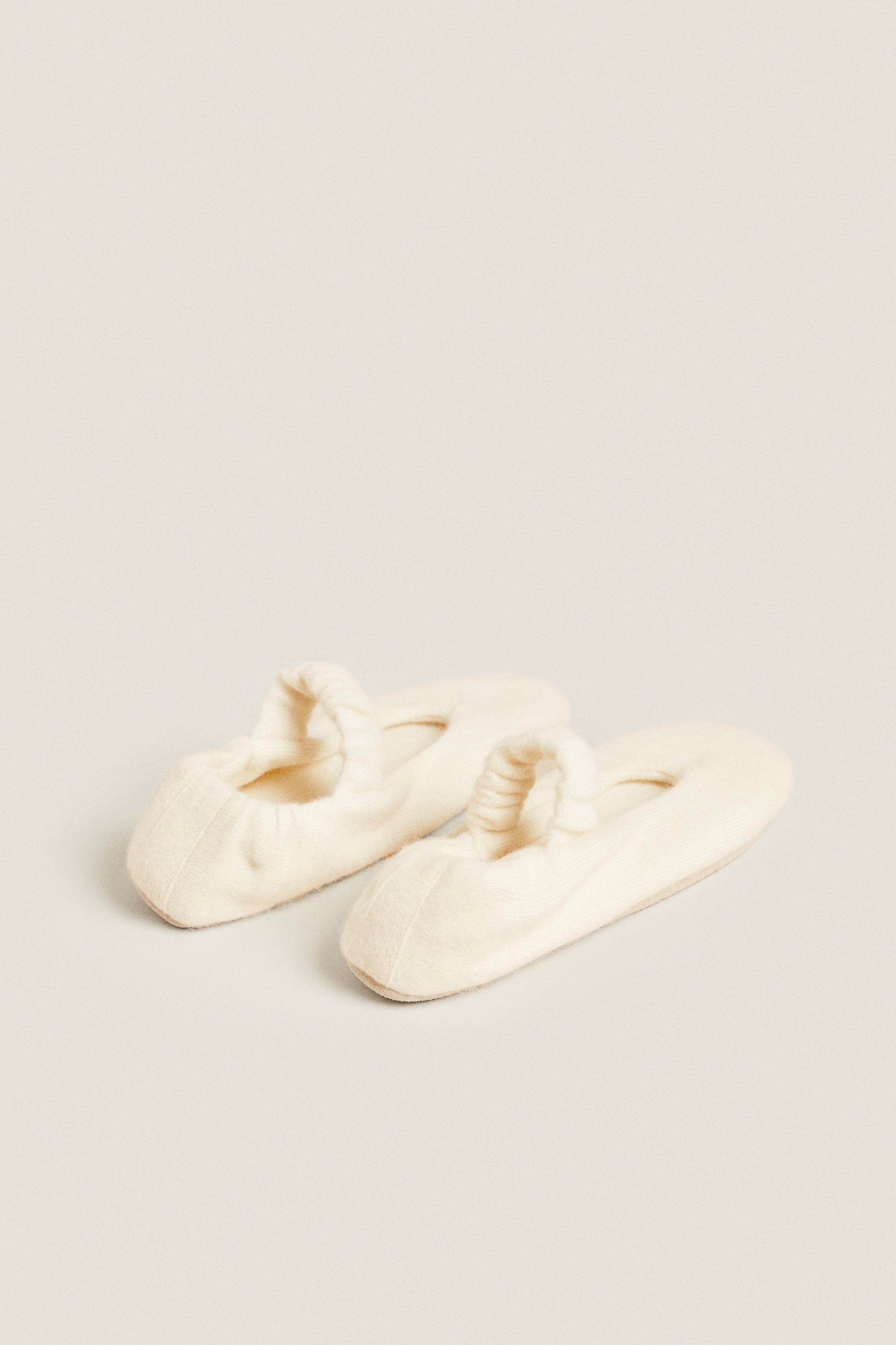 Cashmere 2024 ballerina slippers