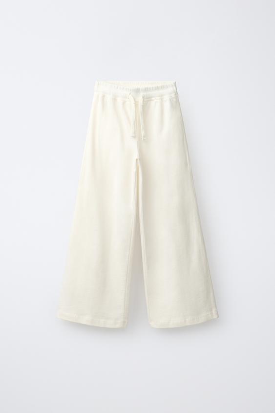 بنطلون WIDE LEG بوكاس سيرف - خَام الخاص بـ Zara - صورة 0