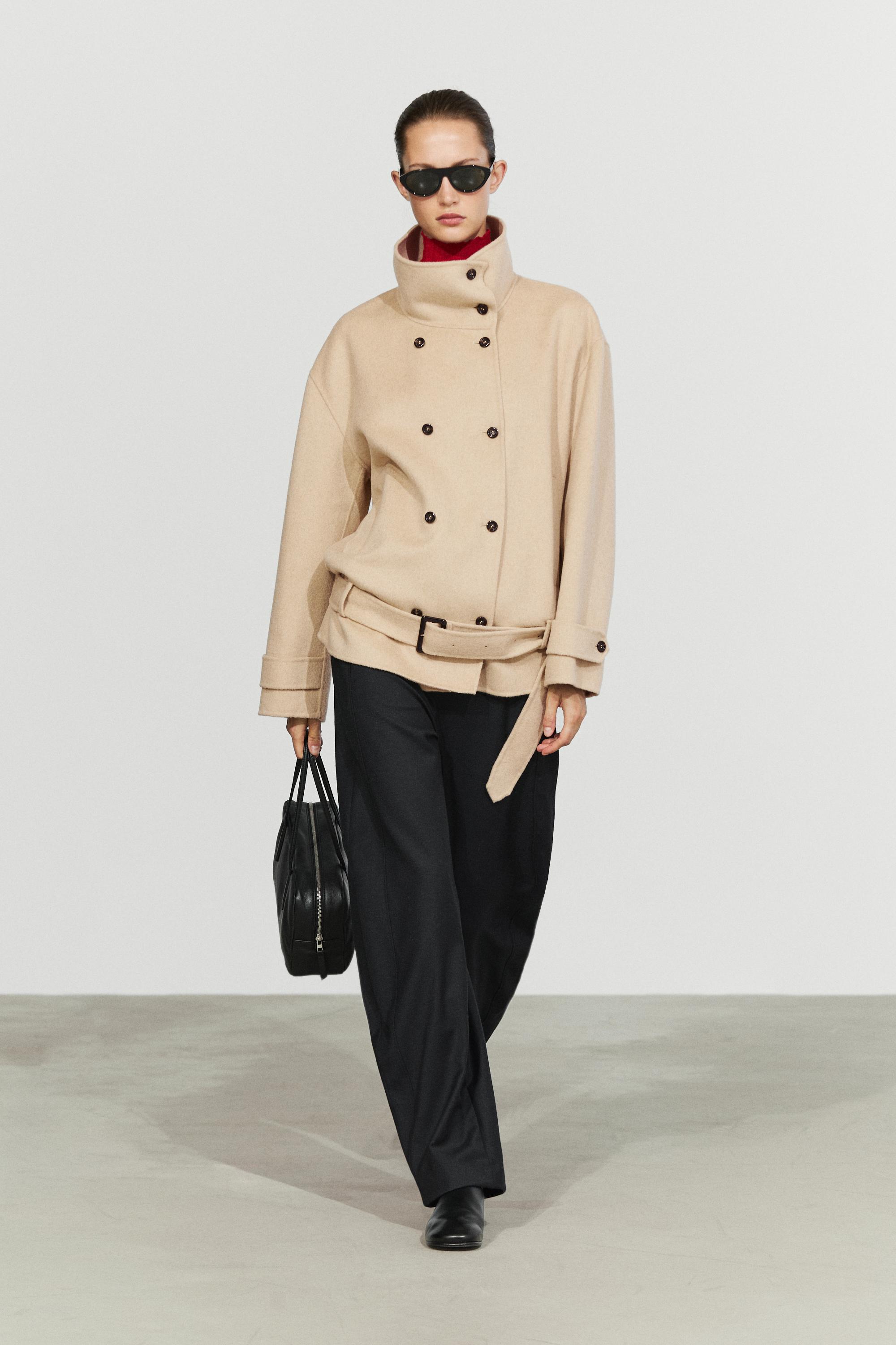 Trench jacket with belt detail - 754 | ZARA United States