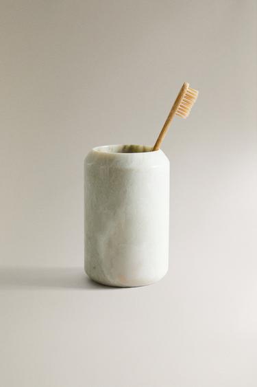 MARBLE TOOTHBRUSH HOLDER - Greens by Zara - Image 4
