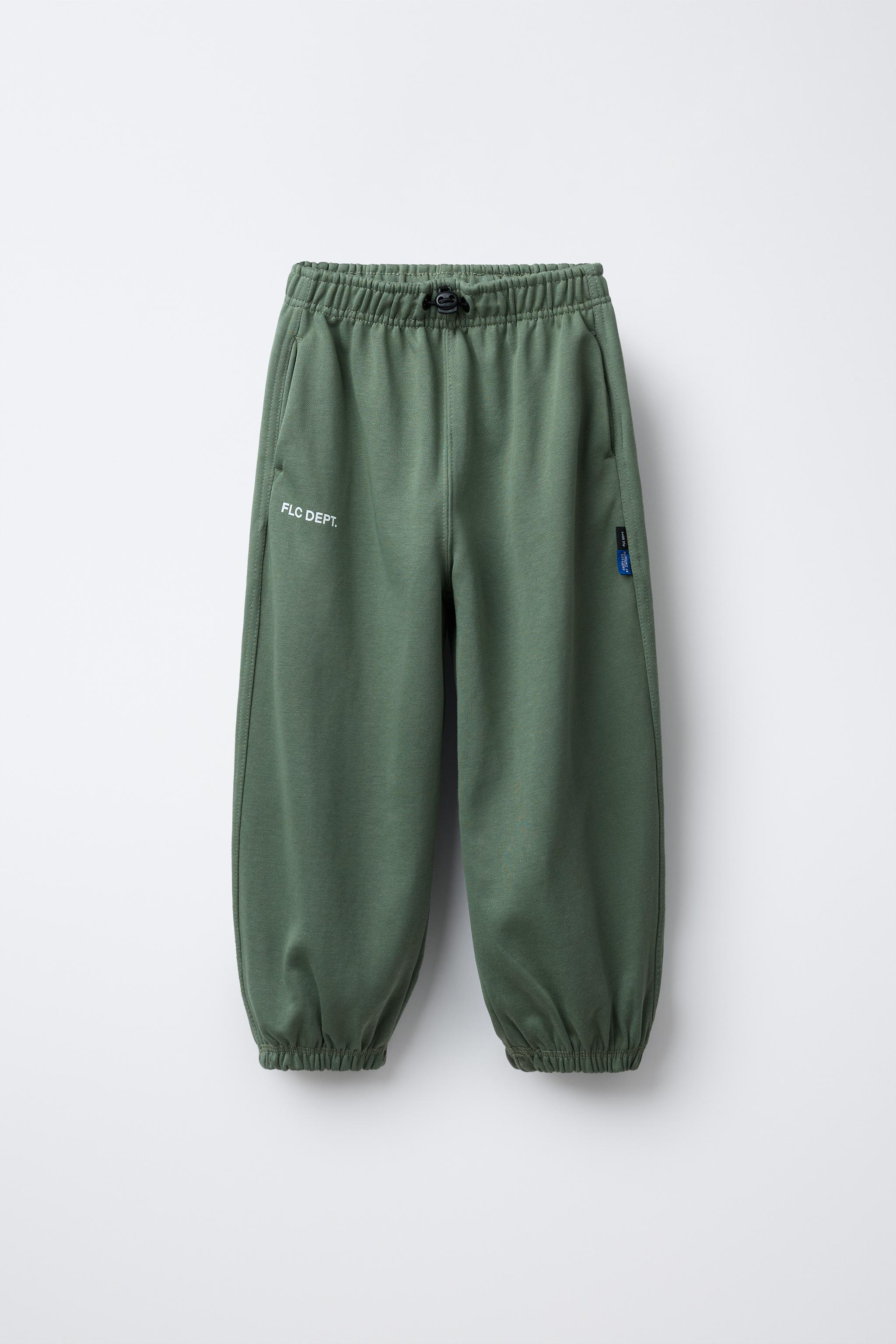 STOPPER FLEECE JOGGER PANTS - Red | ZARA United States