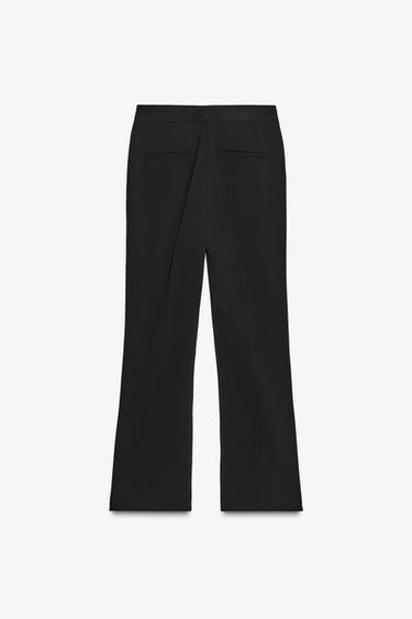 FLARE TROUSERS - Black de Zara - Image 4