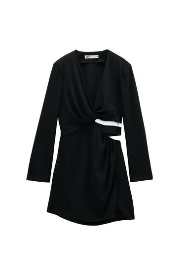 MINI DRESS WITH CUT-OUT DETAIL