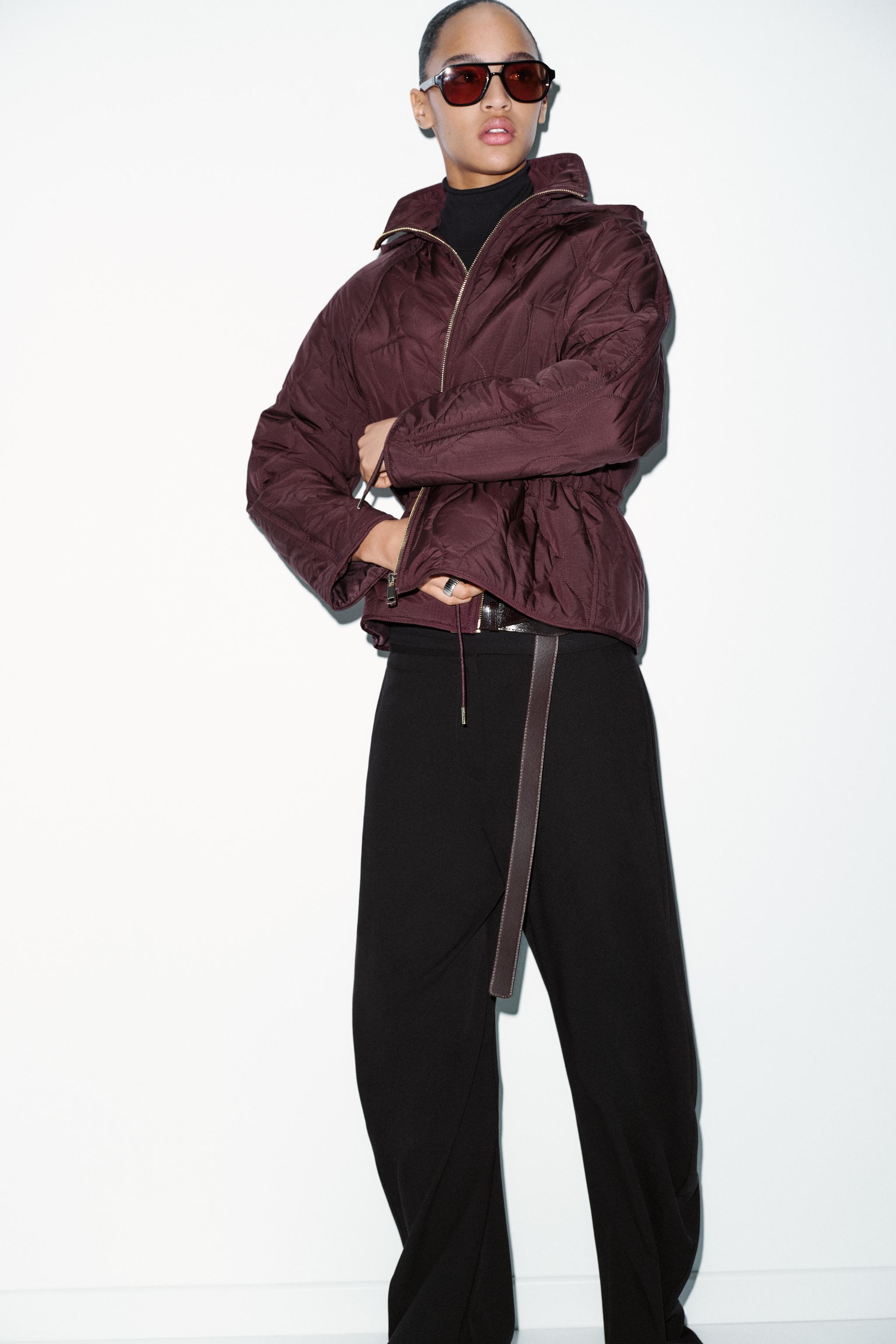 BLOUSON REMBOURRÉ À CAPUCHE