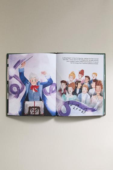 KIDS' BOOK. LUDWIG VAN BEETHOVEN (ENGLISH) - Multicoloured by Zara - Image 2