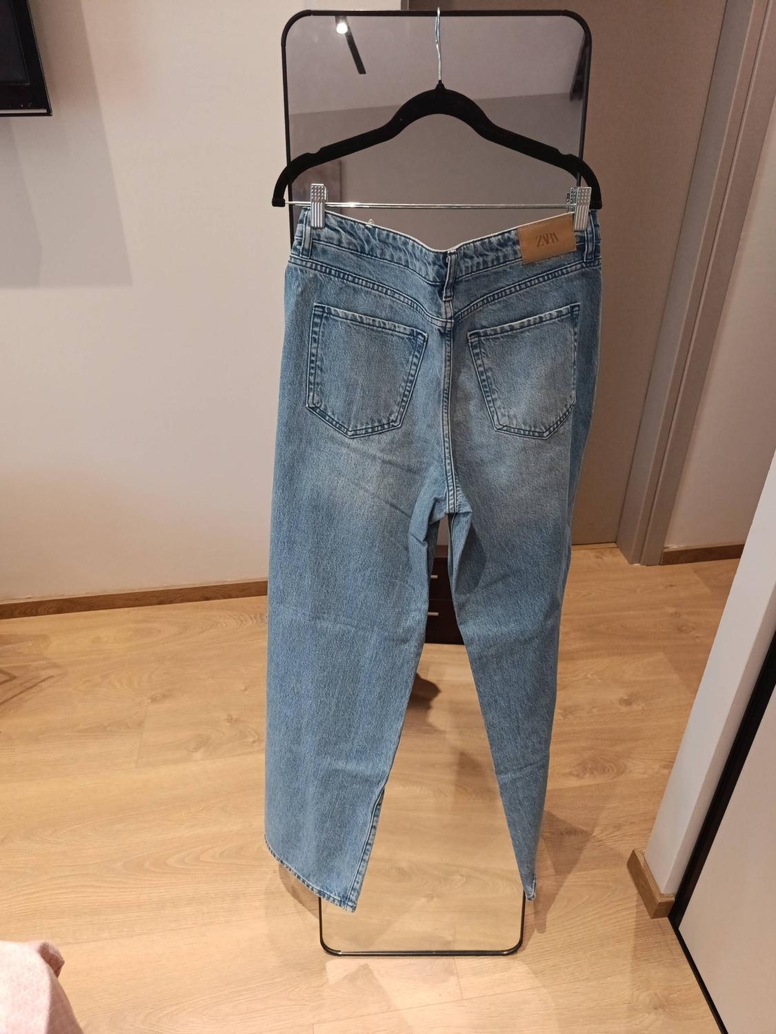 Z1975 WIDE-LEG HIGH-RISE JEANS WITH DARTS - Image 5
