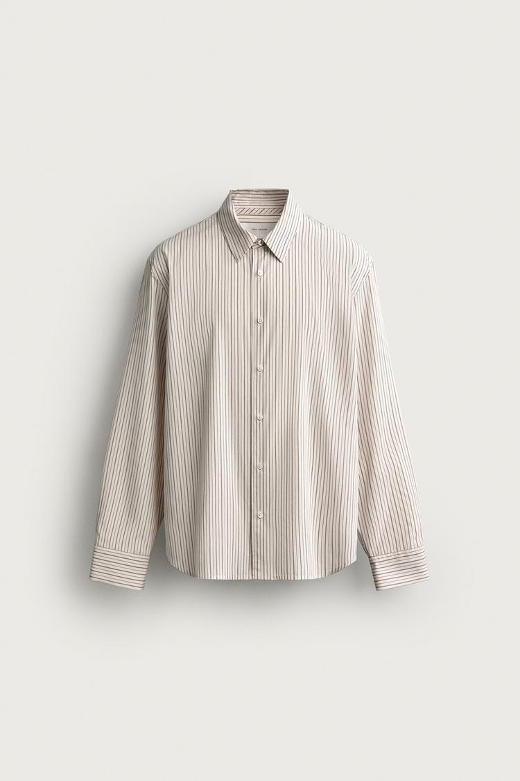 Camisa regular fit rayas