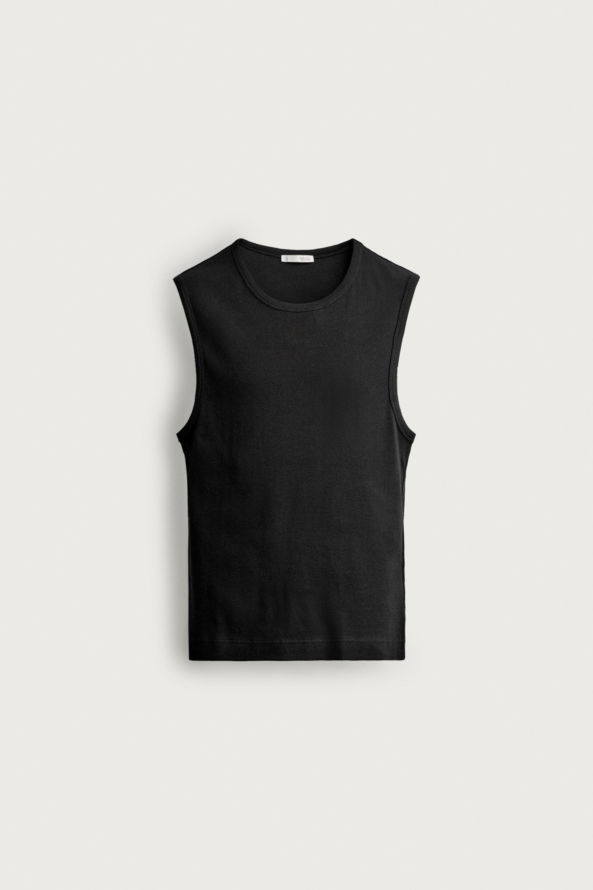 RIBBED TANK TOP