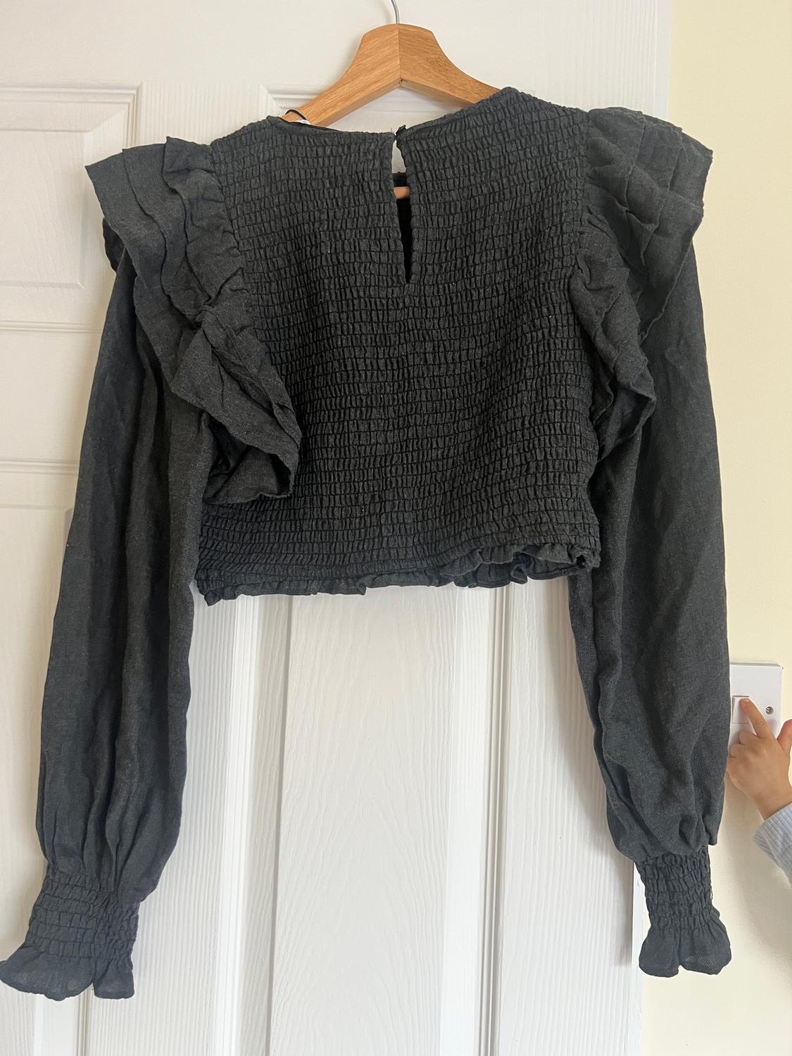 SHIRRED BLOUSE - Image 2
