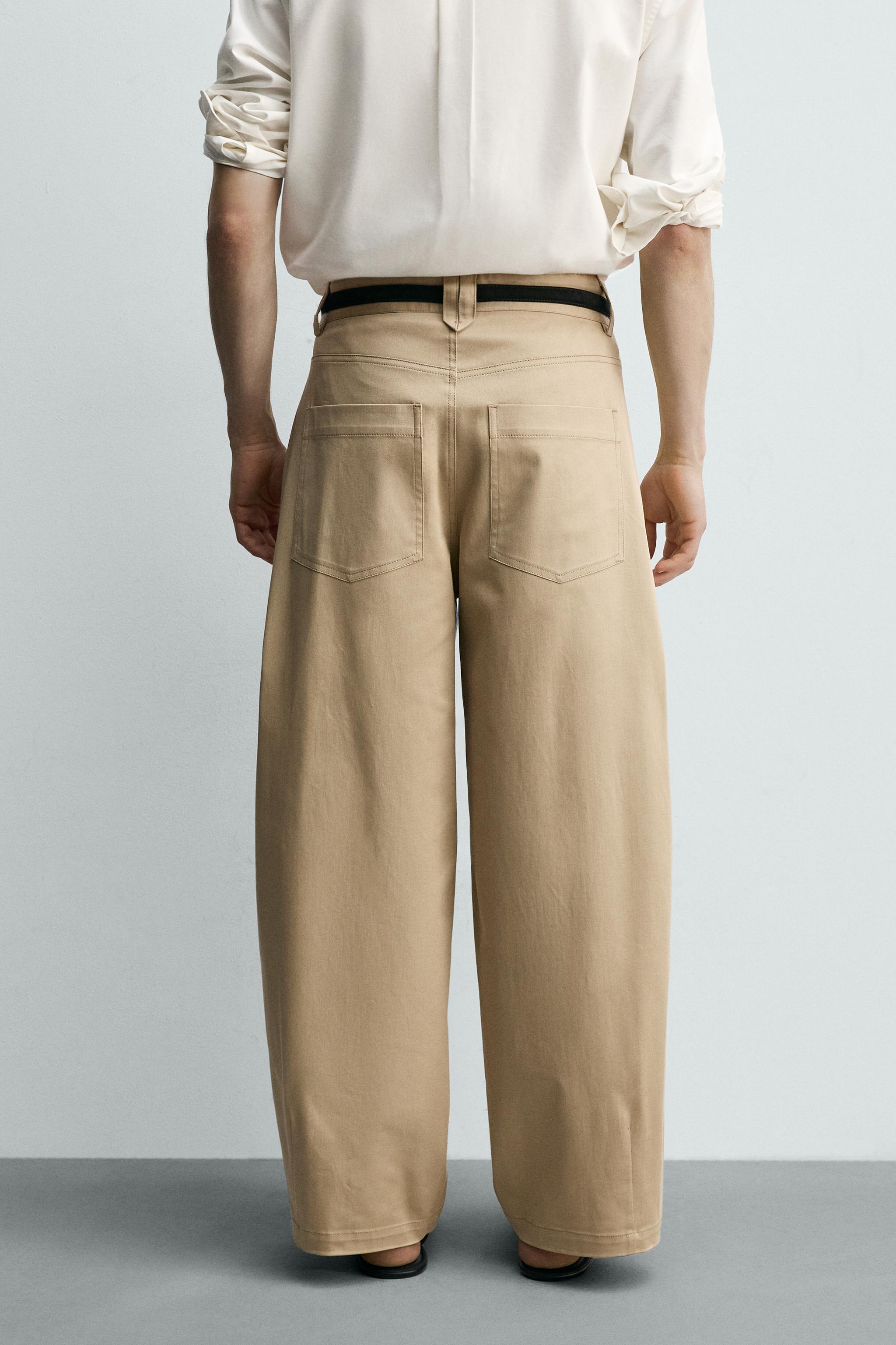 PANTALON WIDE FIT CROPPED
