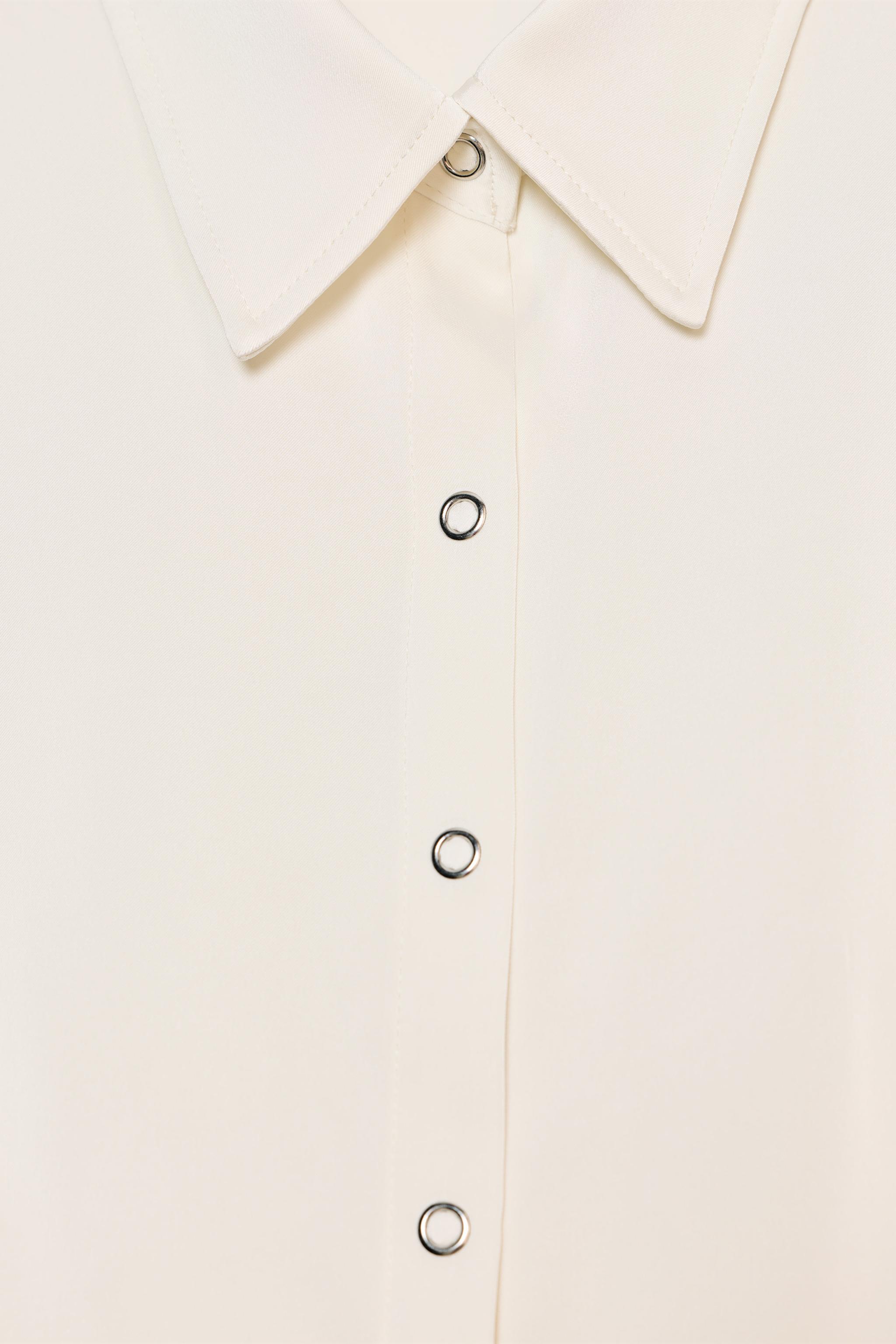 CHEMISE SATINÉE