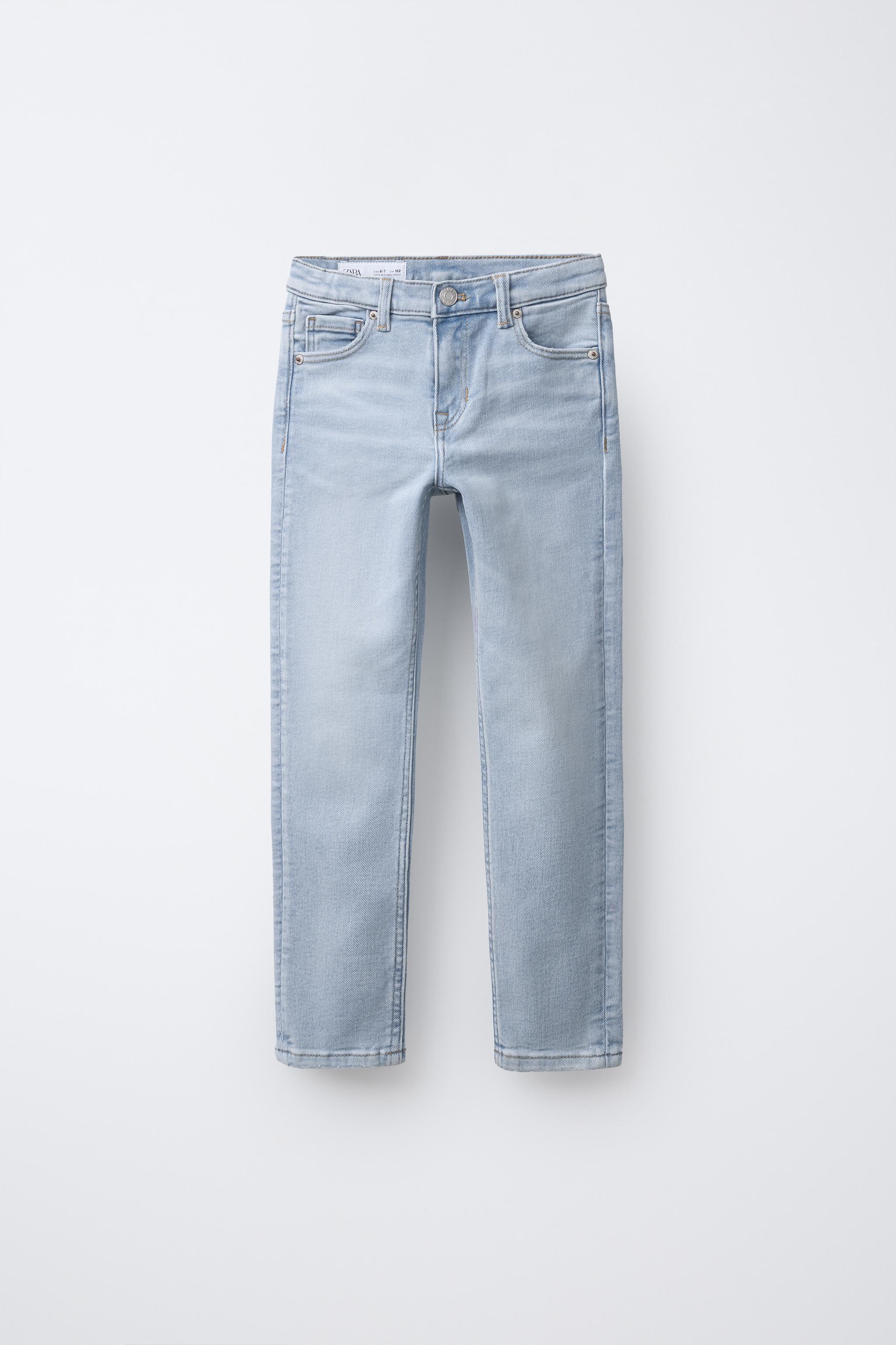 SKINNY FIT JEANS Light blue ZARA South Africa
