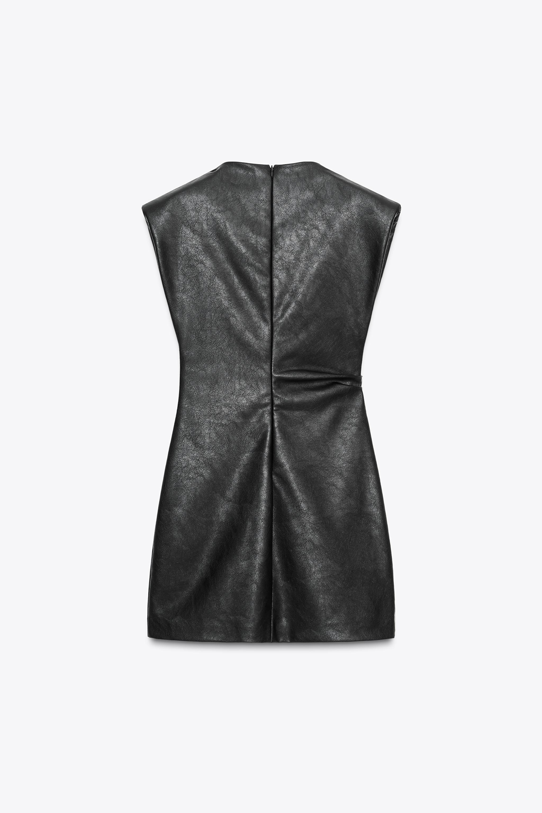 ZARA  ショートワンピース ショルダーパッド ZARA ZW COLLECTION ショートワンピース ショルダーパッド S
