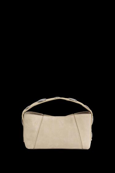 MN LTHR STDD BWLNG BG 14 - Beige by Zara - Image 0