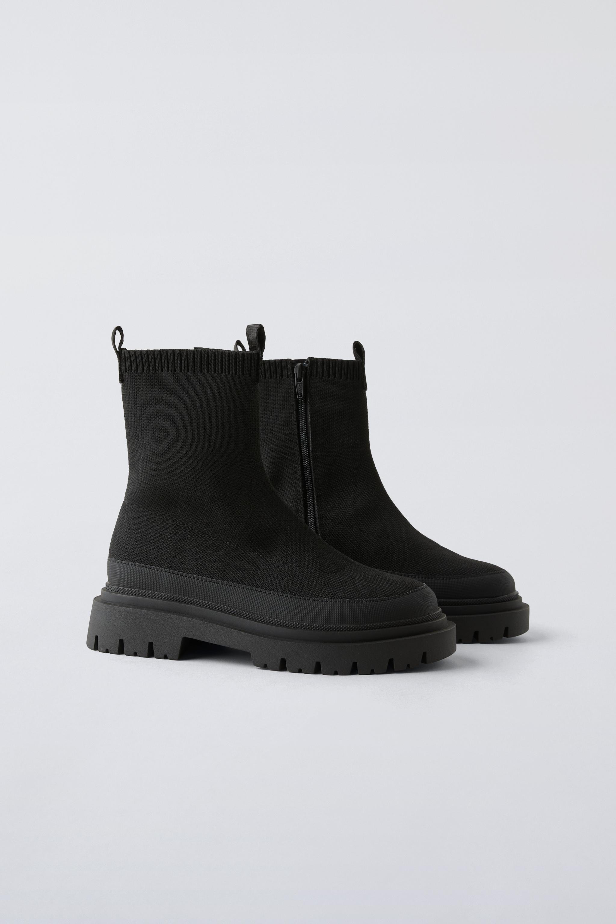 Bottines zip devant zara online