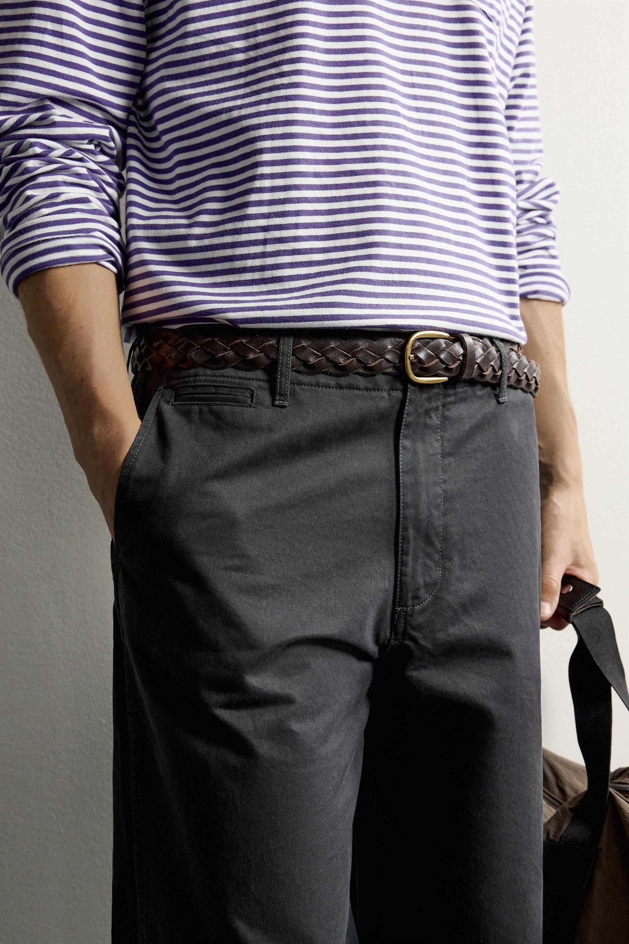 STRAIGHT FIT CHINO PANTS