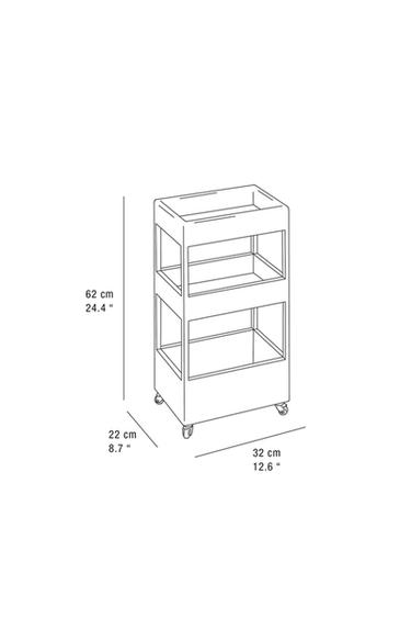 WOODEN STORAGE UNIT - Dark brown by Zara - Image 6