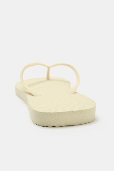 HAVAIANAS ® x ZARA SANDALS - Ecru White by Zara - Image 4