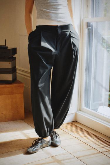 PANTALÓN JOGGER - Negro de Zara