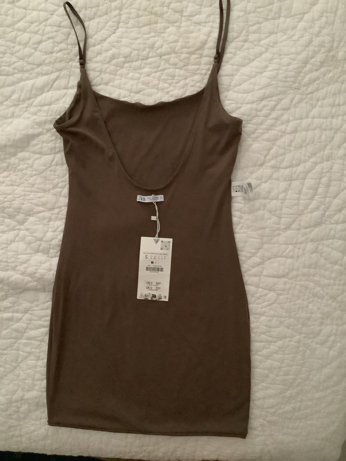 POLYAMIDE STRETCH BODYCON DRESS - Image 3