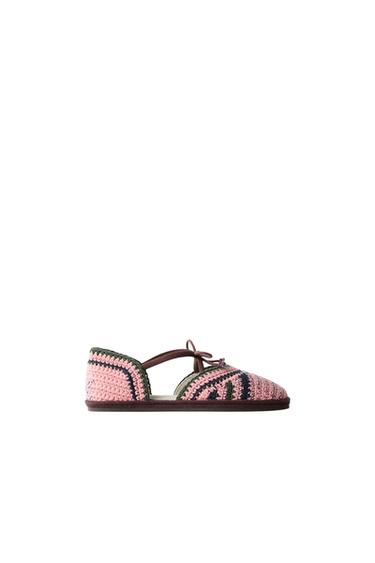TIMELESZ - GEHÄKELTE BALLERINA - Rosa von Zara