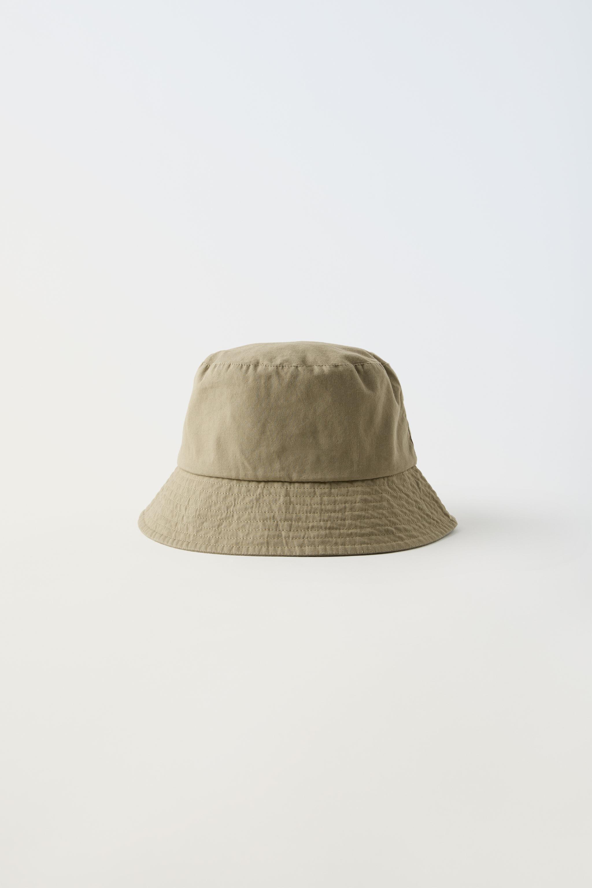EMBROIDERED HAT - Green | ZARA United States