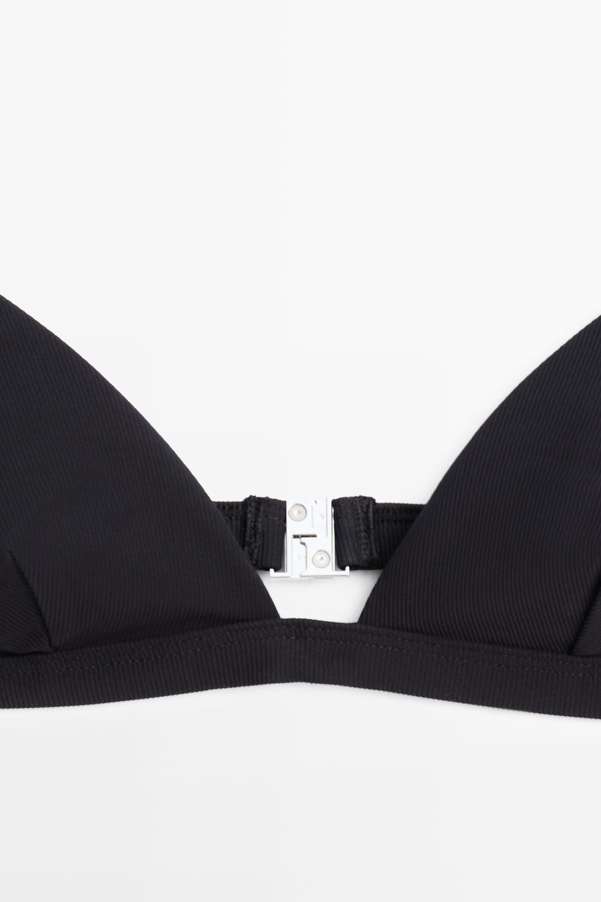 Triangle bikini top