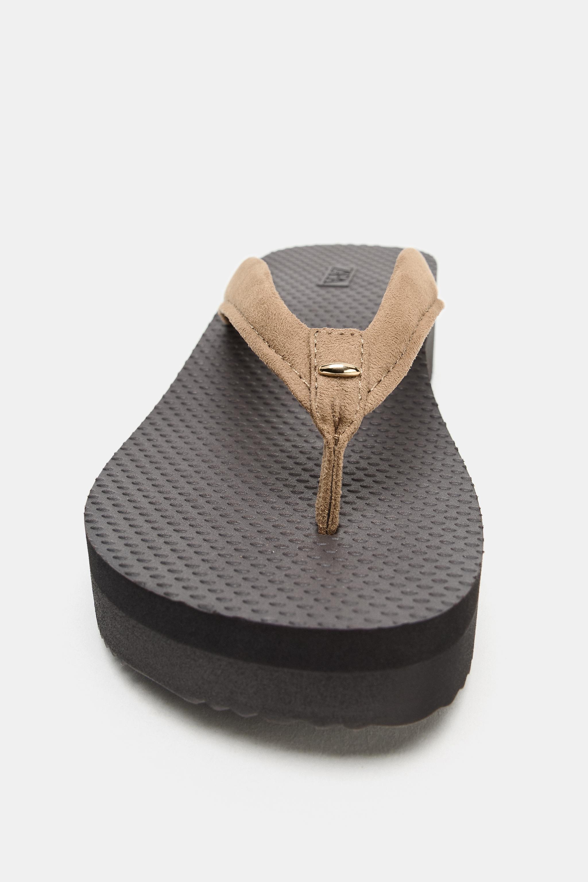 Zara Platform Topuklu Sandalet görsel 4