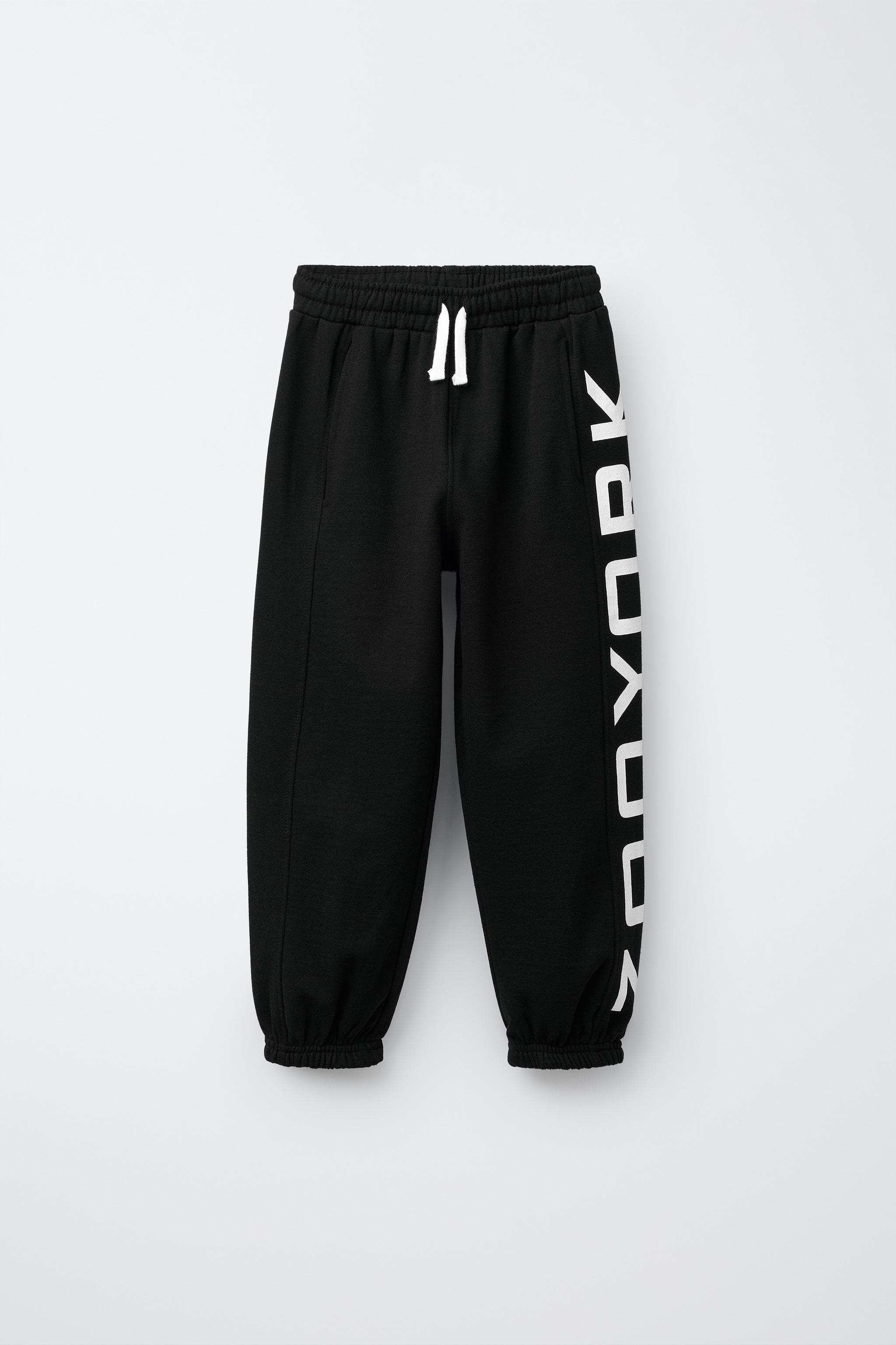 ZOO YORK® X ZARA JOGGING PANTS - Black | ZARA United States