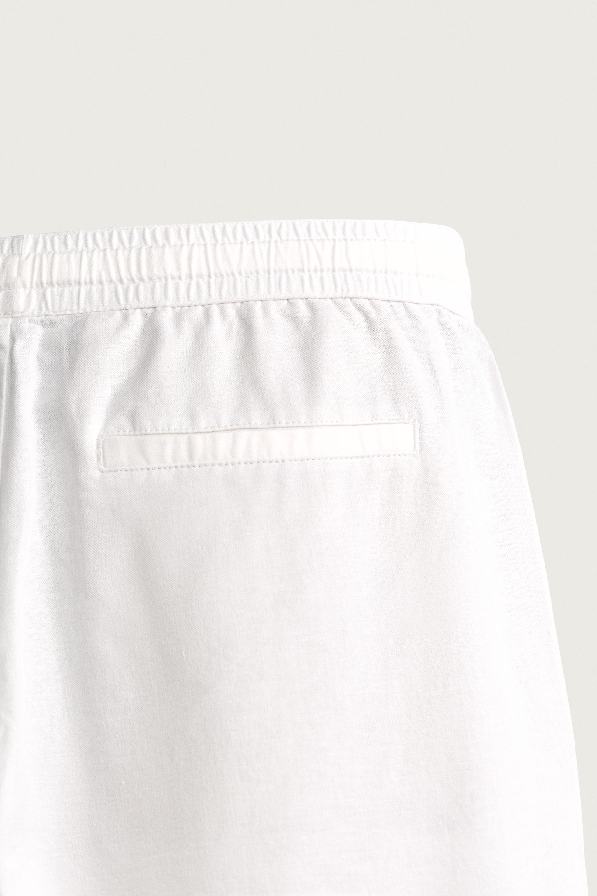 COTTON-LINEN RELAXED FIT PANTS