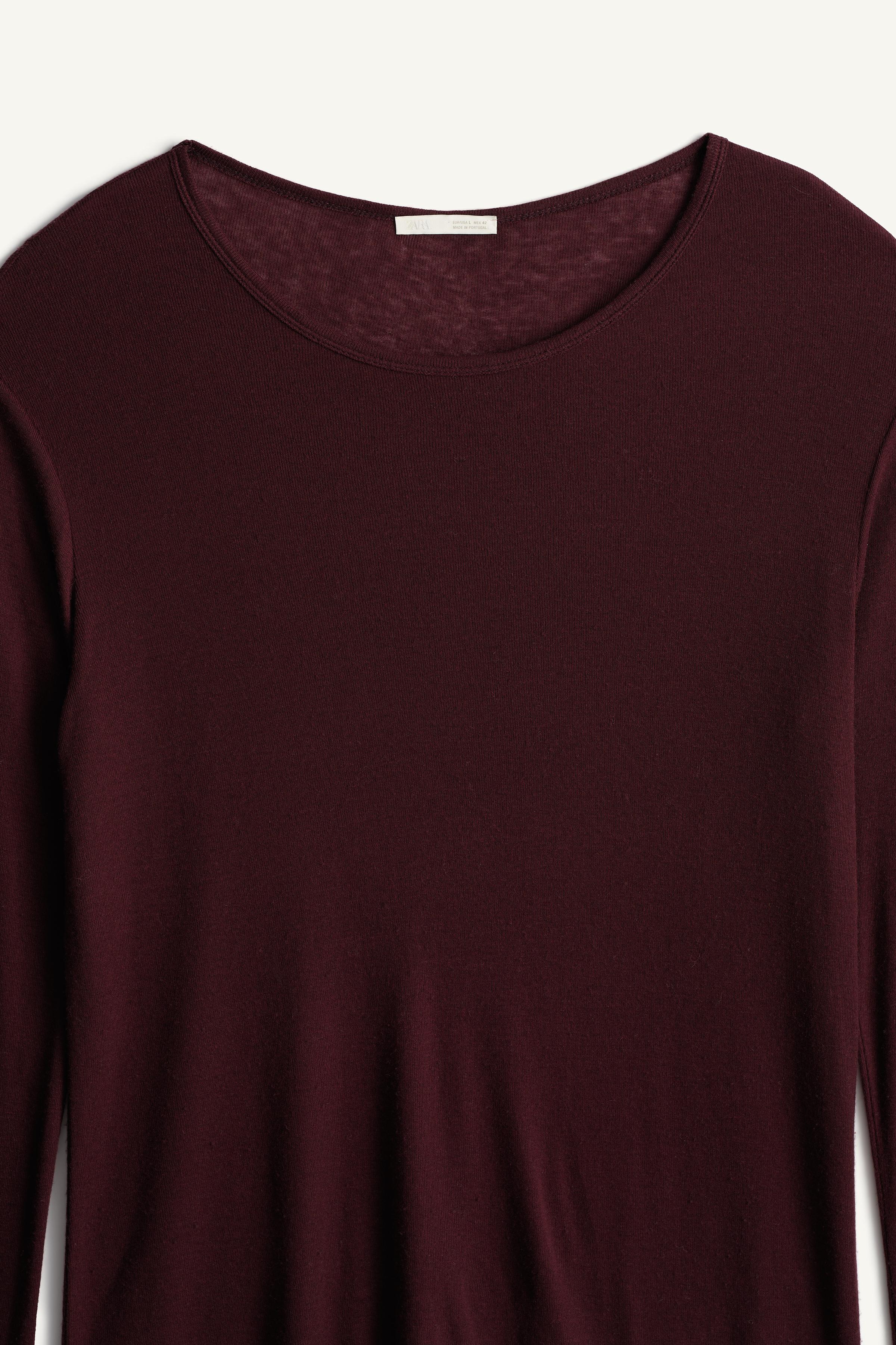 T-SHIRT COUPE DÉCONTRACTÉE LYOCELL ET LAINE