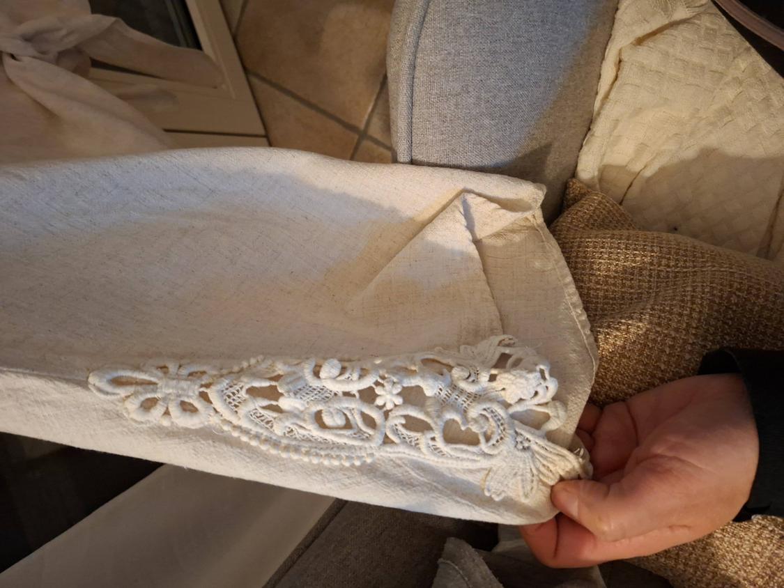 CROCHET TRIM KNOT SHIRT - Image 3