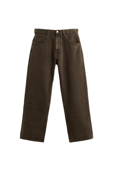 FADED BAGGY-FIT JEANS